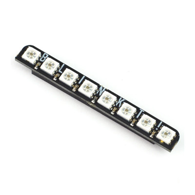 Features eight super-bright, individually addressable RGB LEDs for vibrant and customizable lighting effects.