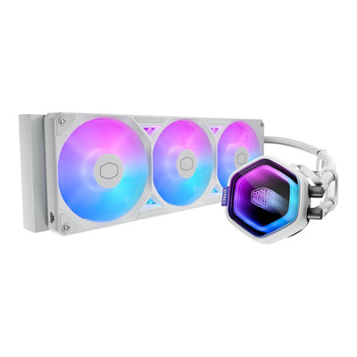 Cooler Master Atmos II 360 VRM Freedom White delivers high-performance liquid cooling for modern CPUs.