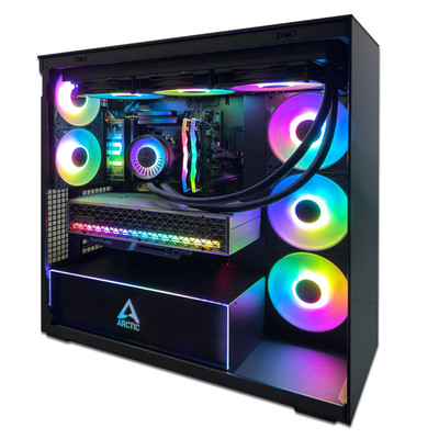 Hachiman Kori Gaming PC Desktop AMD Ryzen 7 7800X3D | Radeon RX 9070XT | 2TB NVMe SSD 32GB DDR5 RAM - Windows 11