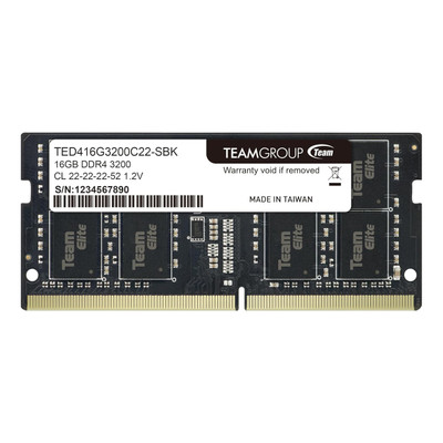 TEAMGROUP Elite DDR4 64GB Kit (2 x 32GB) 3200MHz PC4-25600 CL22