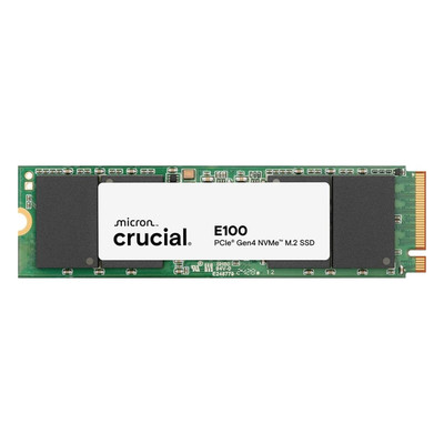 Crucial E100 2TB M.2 NVMe PCIe Gen4 Internal SSD, Up to 5,000MB/s, Laptop & Desktop Compatible CT2000E100SSD8