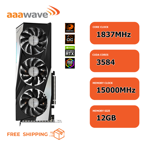 Oc 12g Nvidia Geforce Rtx 3060 6gb Gigabyte RTX 3060 Windforce OC