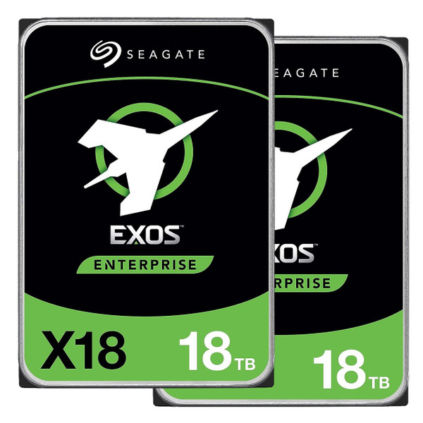 Seagate ST18000NM000J Exos X18 18TB 7200 RPM SATA 6Gb/s 256MB