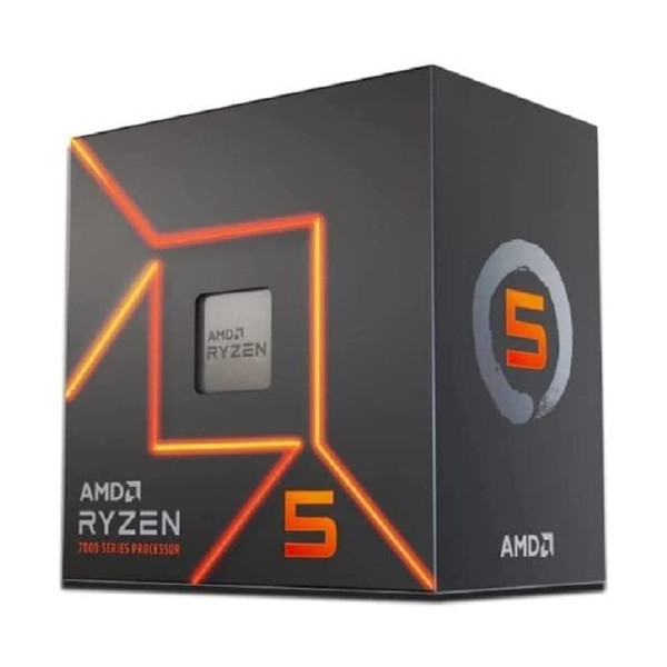 AMD Ryzen 5 7600 Processor 6-Core 3.8GHz AM5 65W w/ 12-Thread