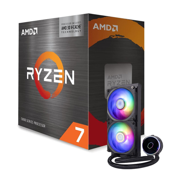 AMD Ryzen 7 5800X3D 5000シリーズ CPU AMD Ryzen 7 5800X3D R7 5800X3D AM4 CPU Processor 3.4GHz