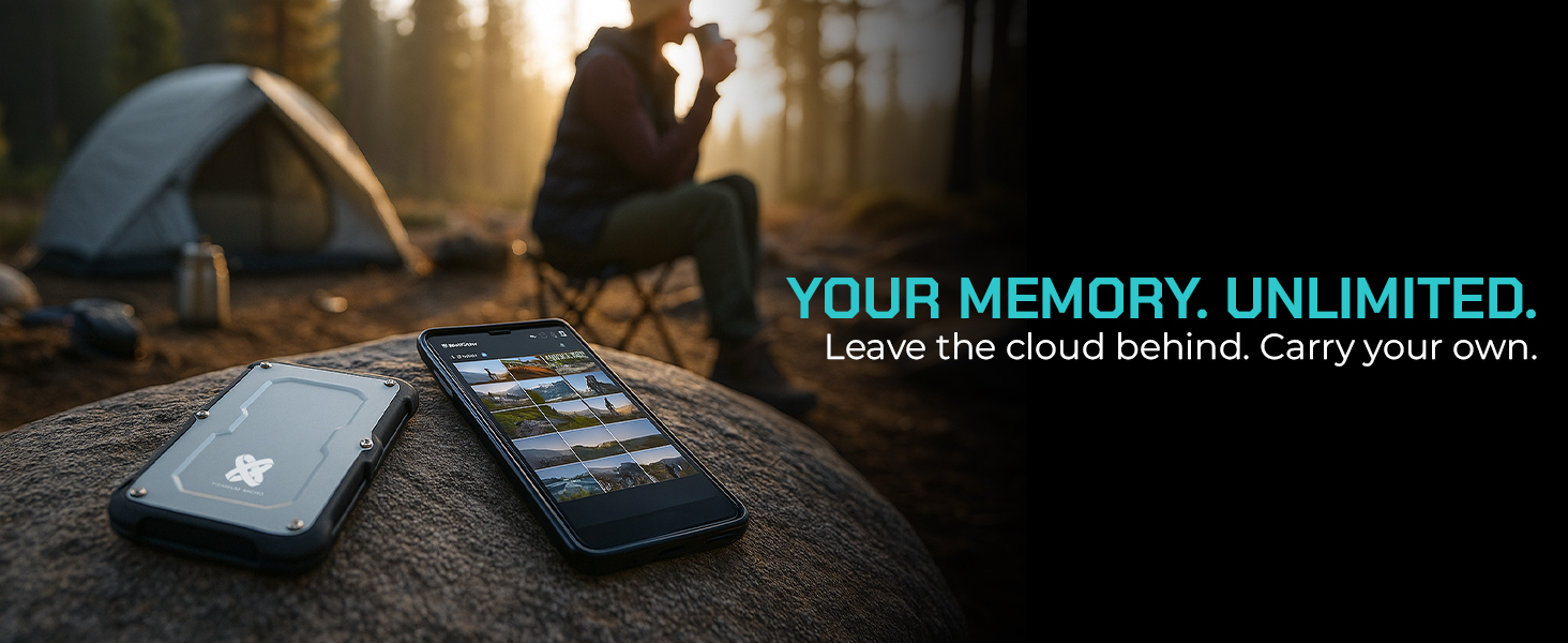 Leave the cloud behind. Carry your own.
