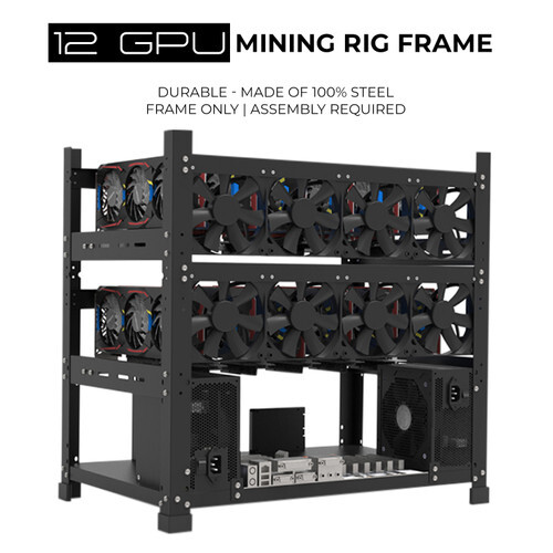 AAAwave 12GPU AI Rig Frame