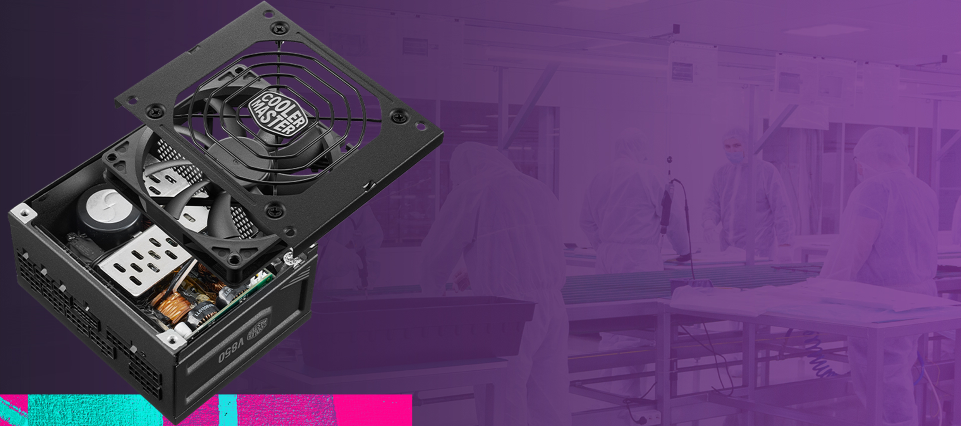 Cooler Master V850 SFX Gold ATX3.0 Full Modular Power Supply, 850W