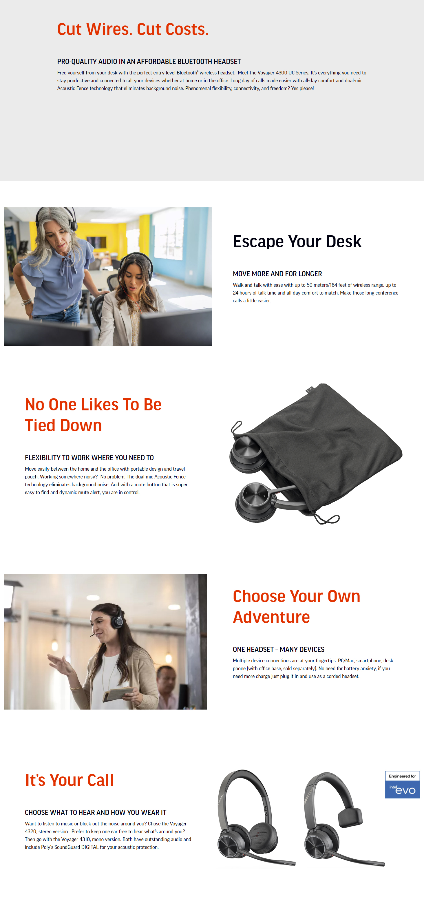 VOYAGER 4300 UC SERIES