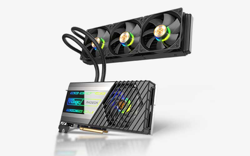 Sapphire 11308-13-20G Toxic AMD Radeon RX 6900 XT Gaming OC 16GB GDDR6 LIQUID COOLED HDMI / TRIPLE DP Sapphire 11308-13-20G Toxic AMD Radeon RX 6900 XT Gaming OC 16GB GDDR6 LIQUID COOLED HDMI / TRIPLE DP