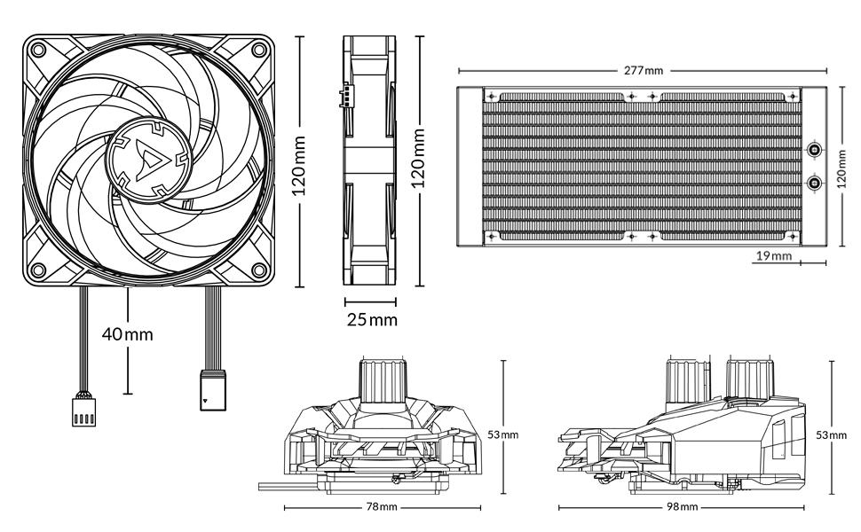 ARCTIC ‎Liquid Freezer II 240 RGB ACFRE00099A CPU Cooler