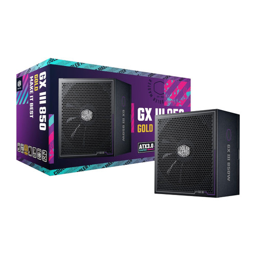 Cooler Master GX III Gold 850W ATX3.0 Full Modular Power Supply