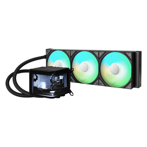 TRYX Panorama 360 Muti-Compatible ARGB Cooler (Black) L-P360A-AS3M-G0K