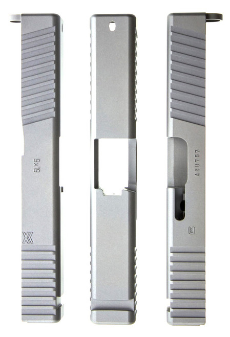 Gripper Slide Cut Machining for Glock Slide by Battle Werx, Glock Front Slide Serrations, Enhanced Glock Rear Slide Serrations.