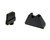 Ameriglo: Glock 5XL Suppressor Sight Set: Black (.407" Front/.507" Rear) GL-507