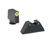 Ameriglo: Glock 2XL Suppressor Sight Set (.350" Tritium Lumi-Green Front/.429" Tritium Black Rear) GTR-209_GL-212-350-GR