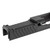 BATTLE WERX BATTLE SLIDE: Glock G19/19x/45 Gen 5: COA Cut w/ ABA Sight Set (Stripped) (BS_G519_BN_COA)