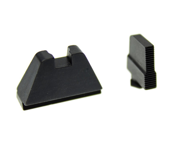 Ameriglo: Glock 5XL Suppressor Sight Set: Black (.407" Front/.507" Rear) GL-507