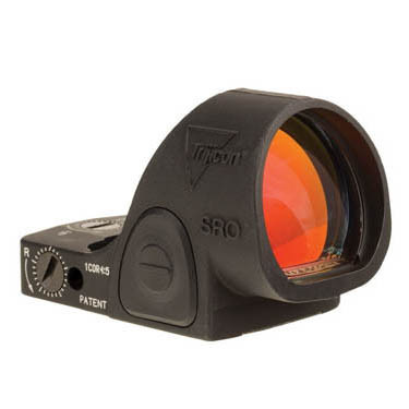 Trijicon SRO Red Dot Sight: Adjustable LED (2.5 MOA)
