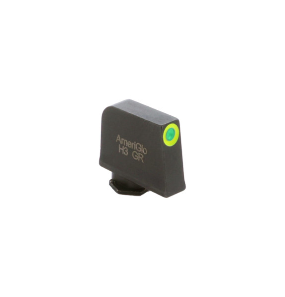 AmeriGlo: Glock Front Sight: Tritium/Lumi-Green .350" Tall (Front Only) GL-212-350-G