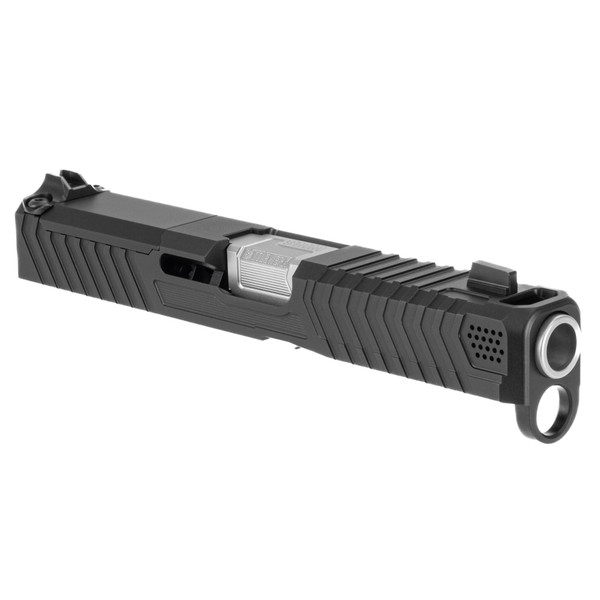 PORTED BATTLE SLIDE & BARREL COMBO: G19/19x/45 Gen 5: COA Cut w/ ABA Sight Set