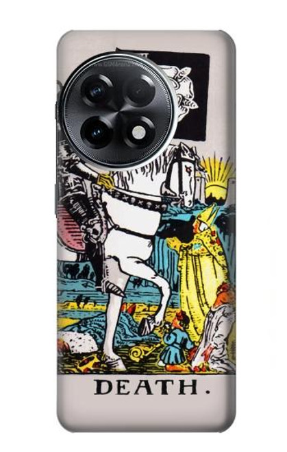 W3008 Tarot Card Death Funda Carcasa Case y Caso Del Tirón Funda para OnePlus 11R