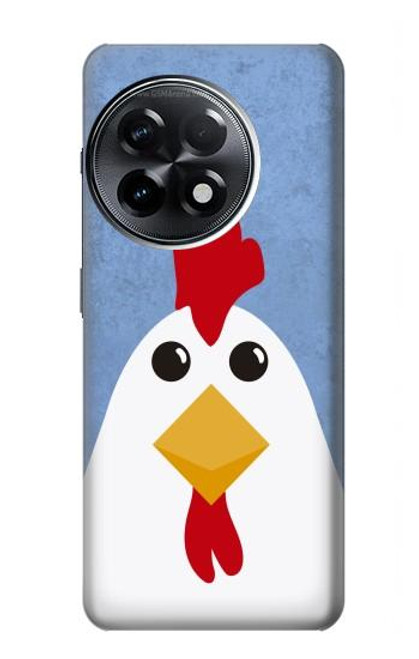 W3254 Chicken Cartoon Funda Carcasa Case y Caso Del Tirón Funda para OnePlus 11R