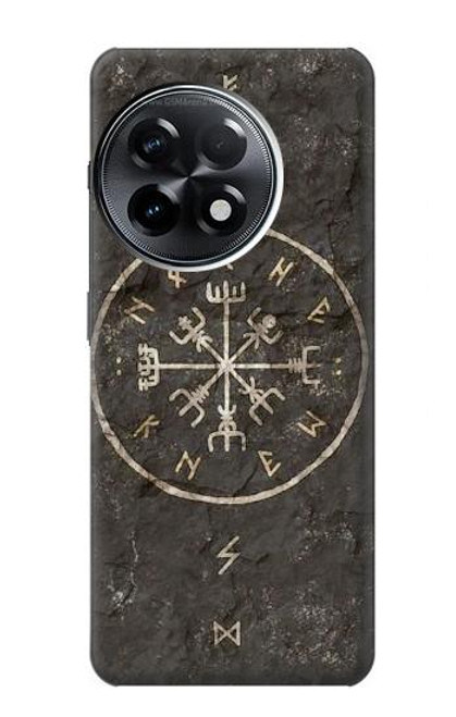 W3413 Norse Ancient Viking Symbol Funda Carcasa Case y Caso Del Tirón Funda para OnePlus 11R