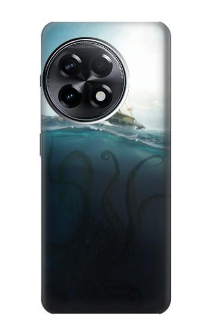 W3540 Giant Octopus Funda Carcasa Case y Caso Del Tirón Funda para OnePlus 11R