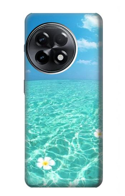W3720 Summer Ocean Beach Funda Carcasa Case y Caso Del Tirón Funda para OnePlus 11R