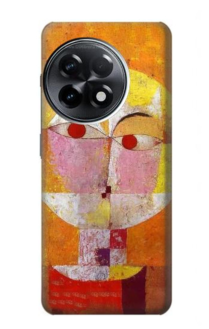 W3811 Paul Klee Senecio Man Head Funda Carcasa Case y Caso Del Tirón Funda para OnePlus 11R