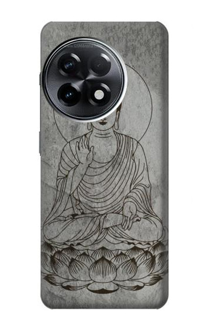 W3873 Buddha Line Art Funda Carcasa Case y Caso Del Tirón Funda para OnePlus 11R