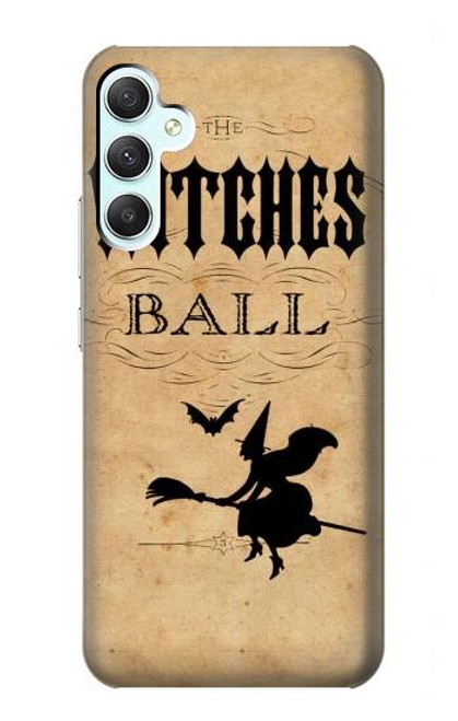 W2648 Vintage Halloween The Witches Ball Funda Carcasa Case y Caso Del Tirón Funda para Samsung Galaxy A34 5G