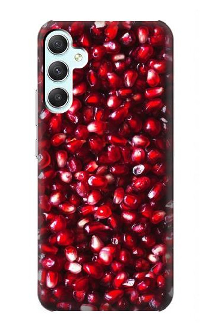 W3757 Pomegranate Funda Carcasa Case y Caso Del Tirón Funda para Samsung Galaxy A34 5G