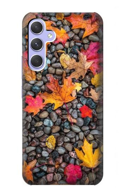 W3889 Maple Leaf Funda Carcasa Case y Caso Del Tirón Funda para Samsung Galaxy A54 5G