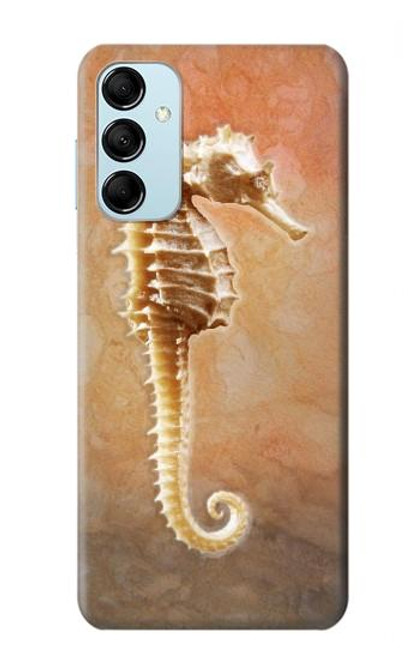 W2674 Seahorse Skeleton Fossil Funda Carcasa Case y Caso Del Tirón Funda para Samsung Galaxy M14