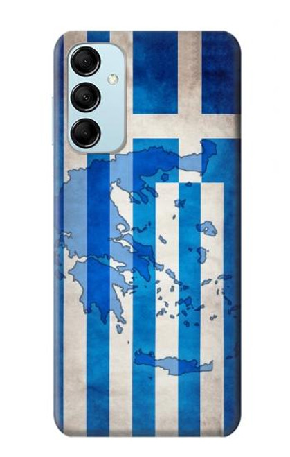 W2970 Greece Football Soccer Funda Carcasa Case y Caso Del Tirón Funda para Samsung Galaxy M14