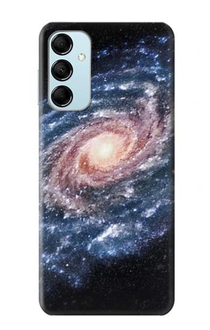 W3192 Milky Way Galaxy Funda Carcasa Case y Caso Del Tirón Funda para Samsung Galaxy M14