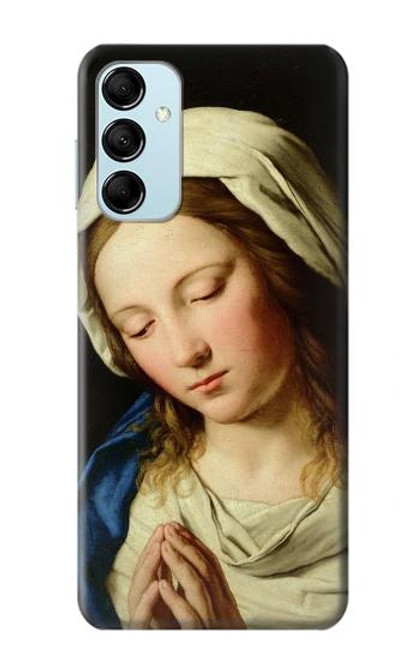 W3476 Virgin Mary Prayer Funda Carcasa Case y Caso Del Tirón Funda para Samsung Galaxy M14
