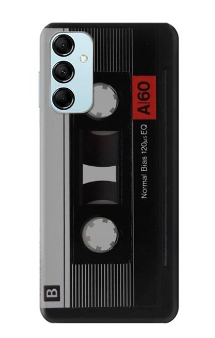 W3516 Vintage Cassette Tape Funda Carcasa Case y Caso Del Tirón Funda para Samsung Galaxy M14