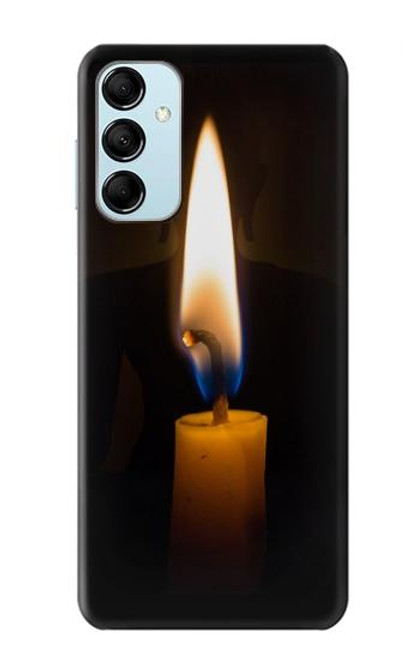 W3530 Buddha Candle Burning Funda Carcasa Case y Caso Del Tirón Funda para Samsung Galaxy M14