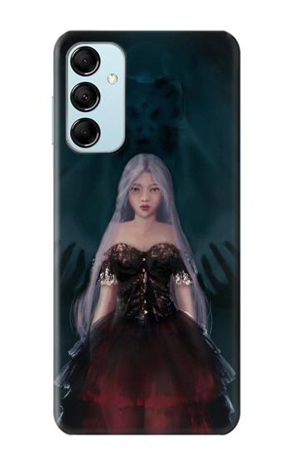 W3847 Lilith Devil Bride Gothic Girl Skull Grim Reaper Funda Carcasa Case y Caso Del Tirón Funda para Samsung Galaxy M14