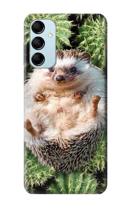 W3863 Pygmy Hedgehog Dwarf Hedgehog Paint Funda Carcasa Case y Caso Del Tirón Funda para Samsung Galaxy M14