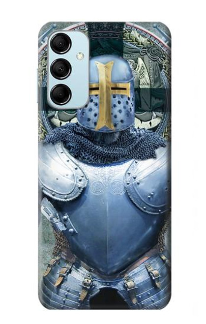 W3864 Medieval Templar Heavy Armor Knight Funda Carcasa Case y Caso Del Tirón Funda para Samsung Galaxy M14