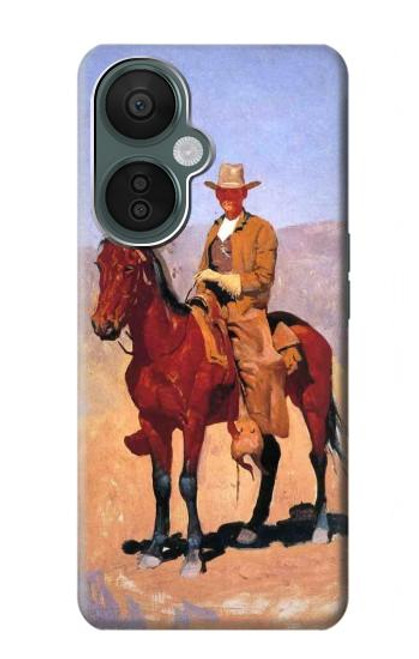 W0772 Cowboy Western Funda Carcasa Case y Caso Del Tirón Funda para OnePlus Nord CE 3 Lite, Nord N30 5G