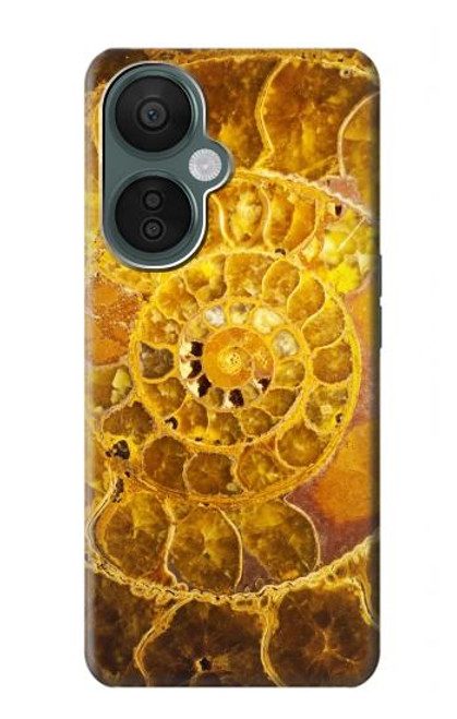 W1789 Ammonite Fossils Funda Carcasa Case y Caso Del Tirón Funda para OnePlus Nord CE 3 Lite, Nord N30 5G