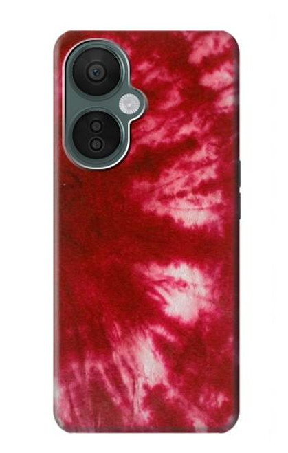 W2480 Tie Dye Red Funda Carcasa Case y Caso Del Tirón Funda para OnePlus Nord CE 3 Lite, Nord N30 5G