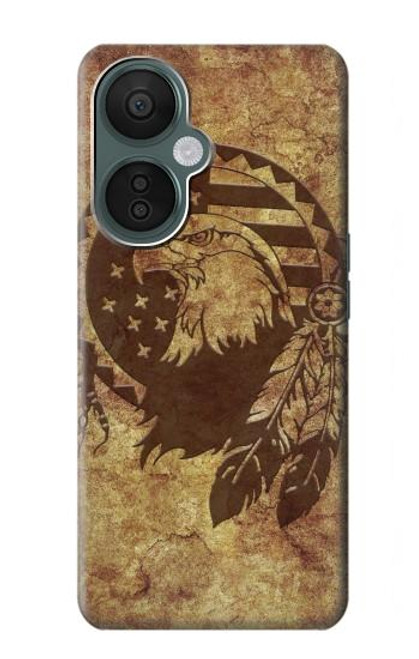 W3378 Native American Funda Carcasa Case y Caso Del Tirón Funda para OnePlus Nord CE 3 Lite, Nord N30 5G