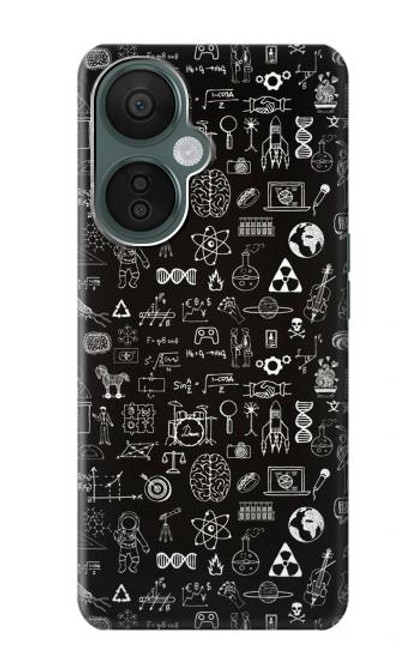 W3426 Blackboard Science Funda Carcasa Case y Caso Del Tirón Funda para OnePlus Nord CE 3 Lite, Nord N30 5G