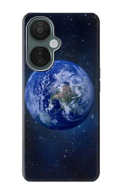 W3430 Blue Planet Funda Carcasa Case y Caso Del Tirón Funda para OnePlus Nord CE 3 Lite, Nord N30 5G